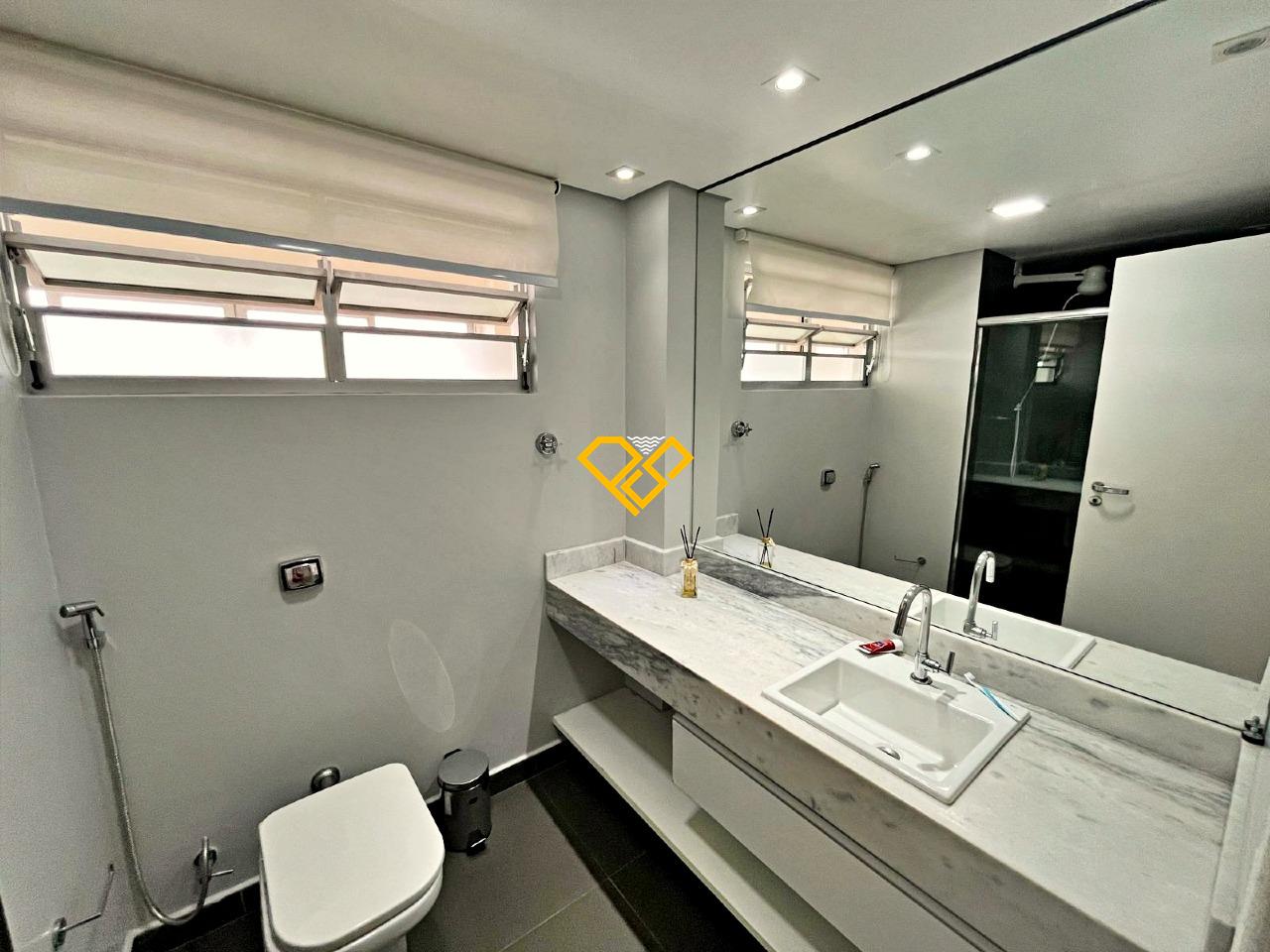 Apartamento para aluguel no Gonzaga: Wc social