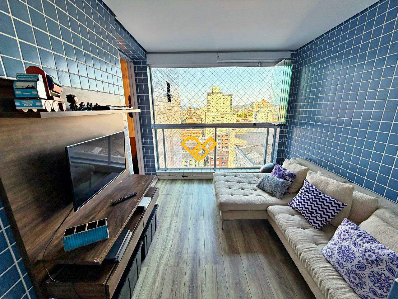 Apartamento à venda no Aparecida: Varanda