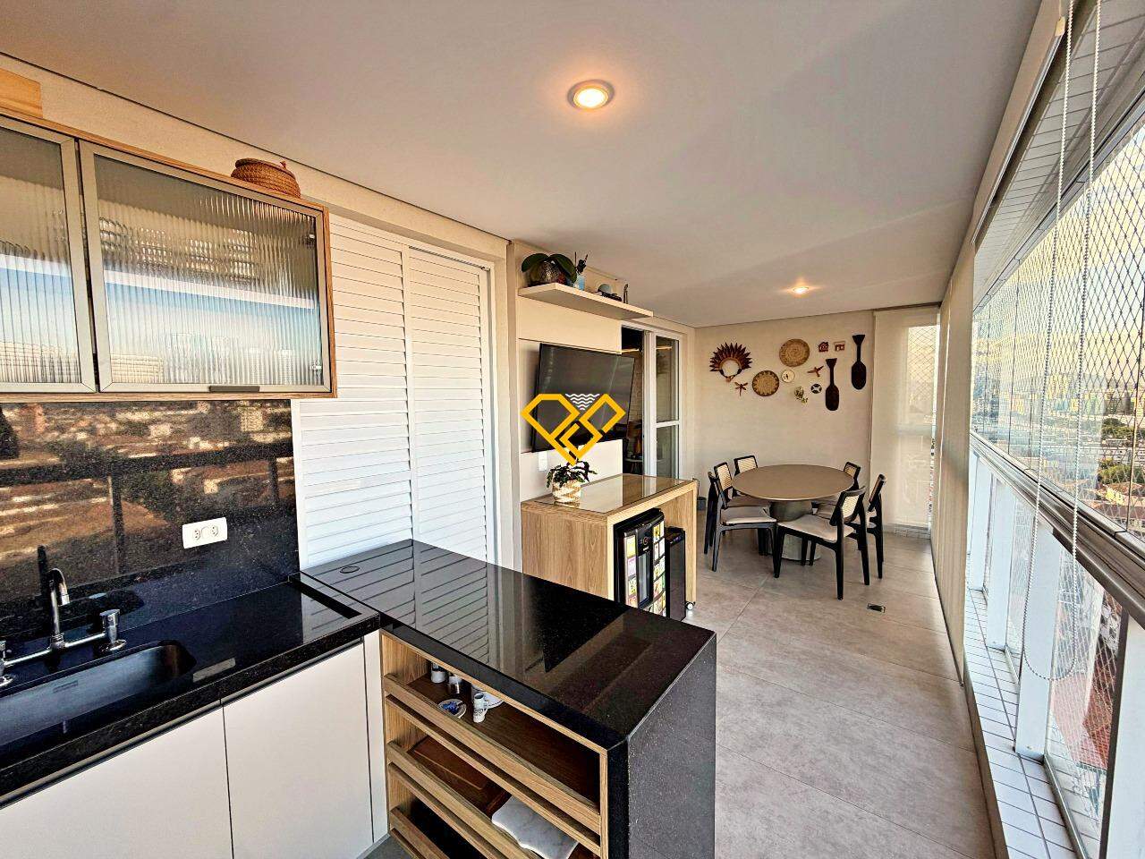 Apartamento à venda no Aparecida: Varanda