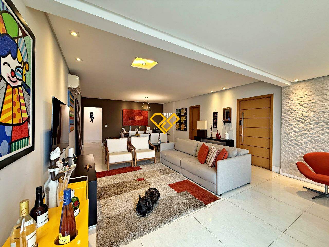 Apartamento à venda no Embaré: Sala