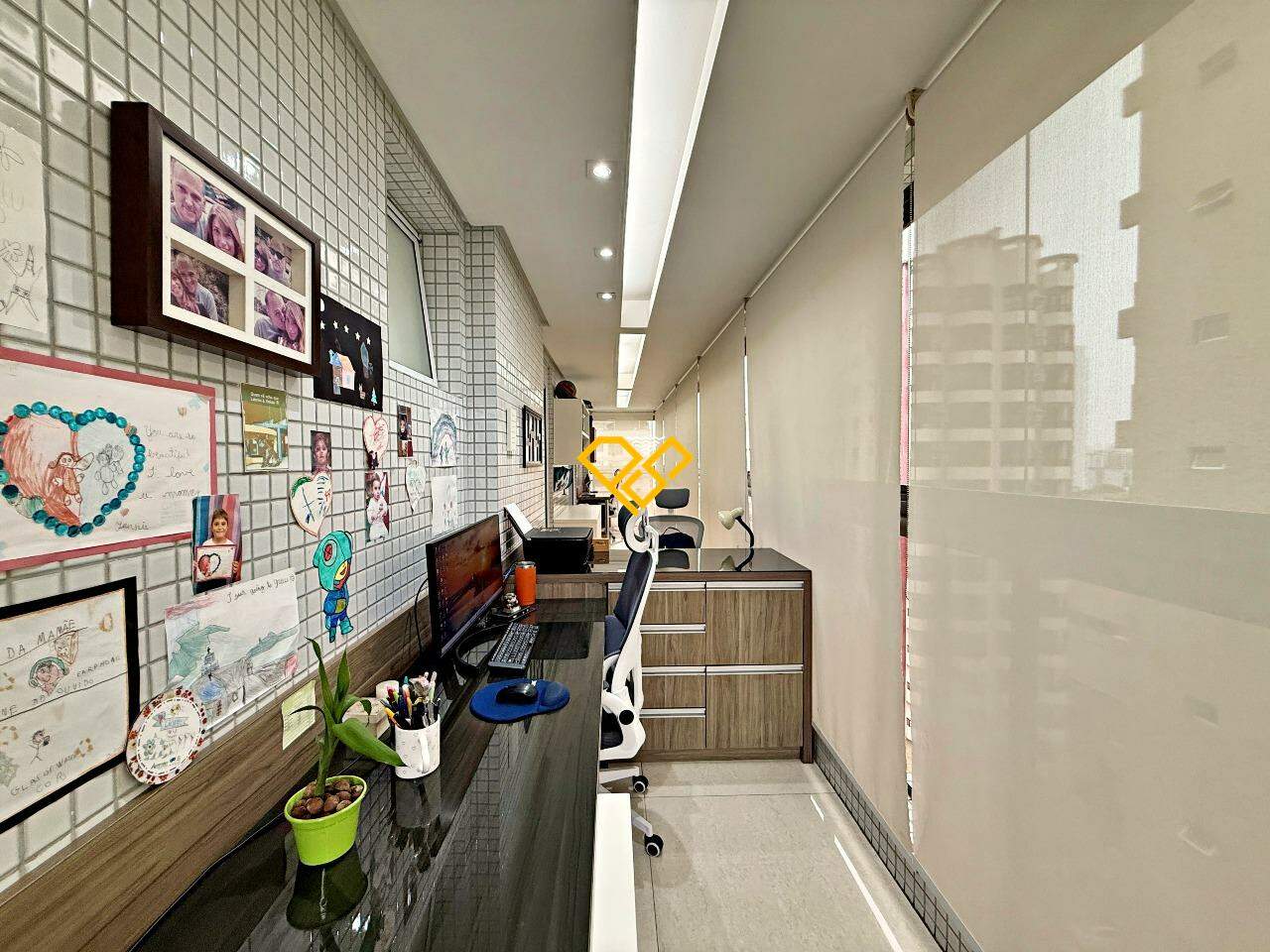 Apartamento à venda no Embaré: Varanda