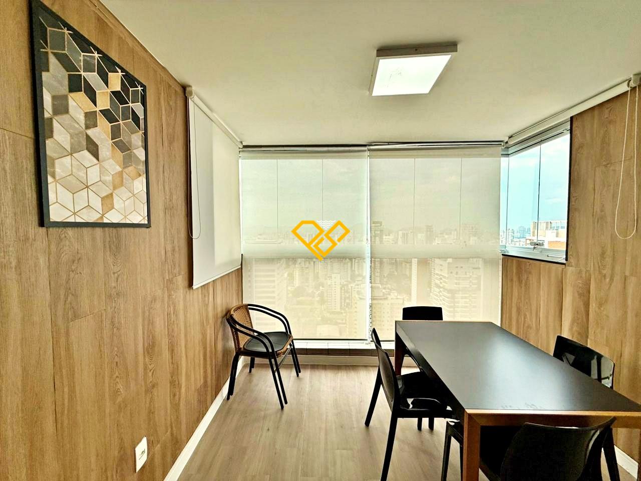 Apartamento para aluguel no Gonzaga: Varanda