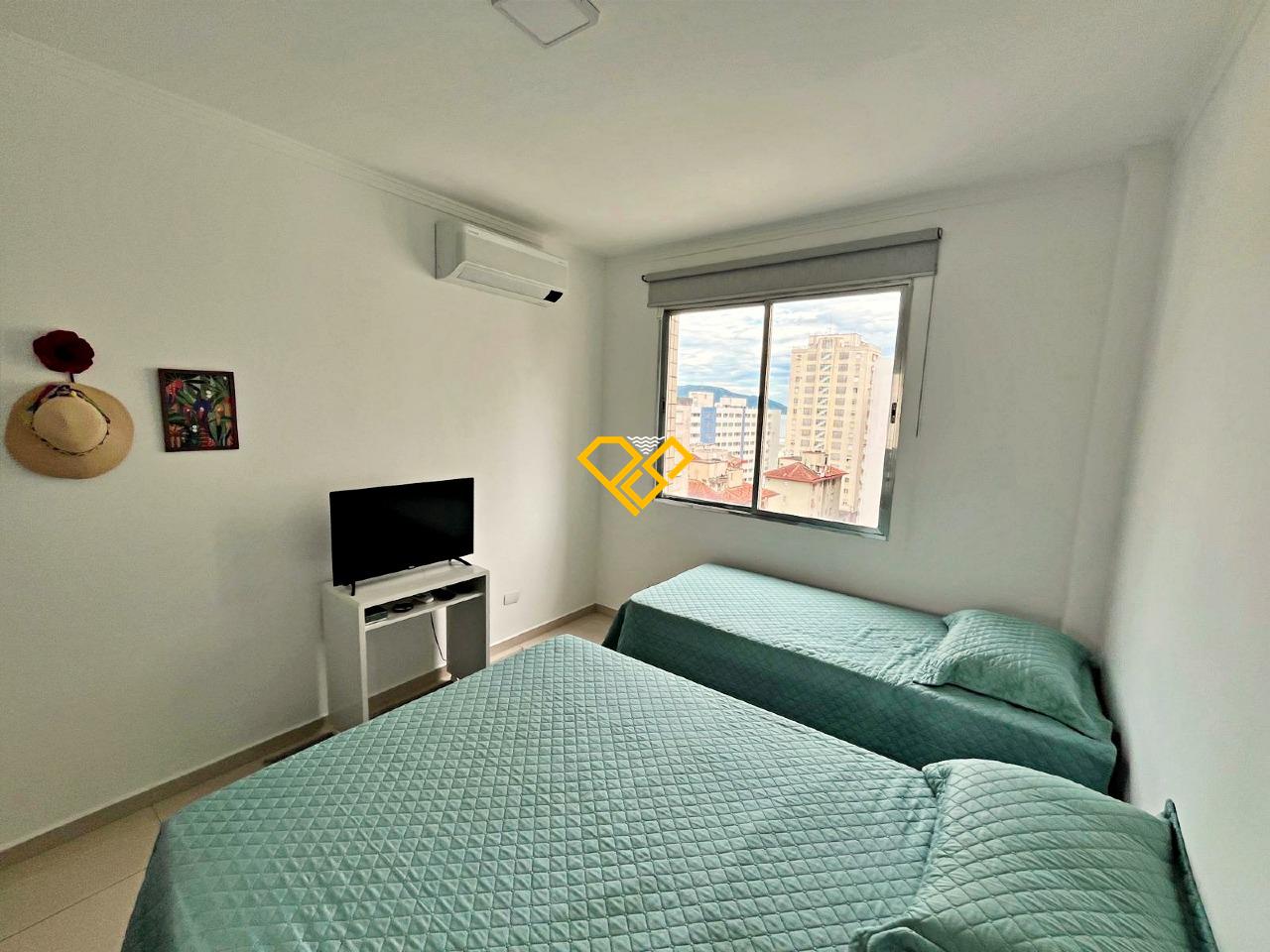 Apartamento à venda no Gonzaga: Dormitório