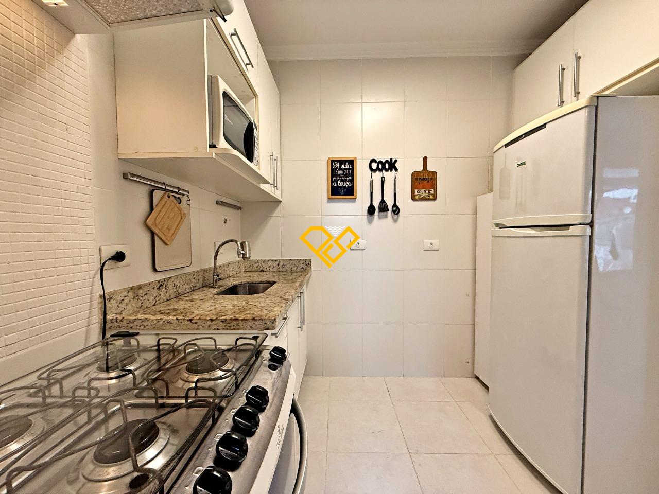 Apartamento à venda no Gonzaga: Cozinha