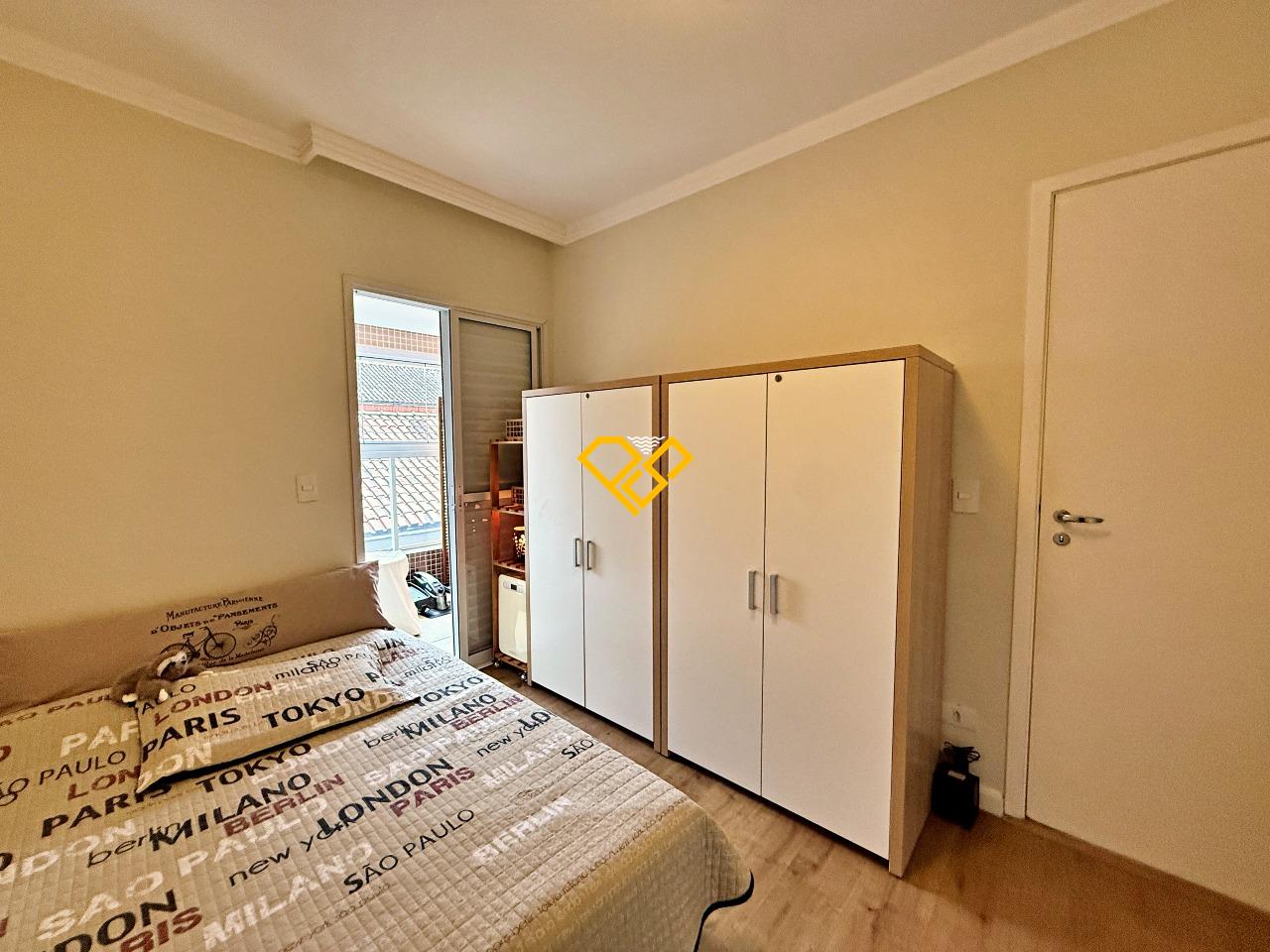 Apartamento à venda no Gonzaga: Dormitório