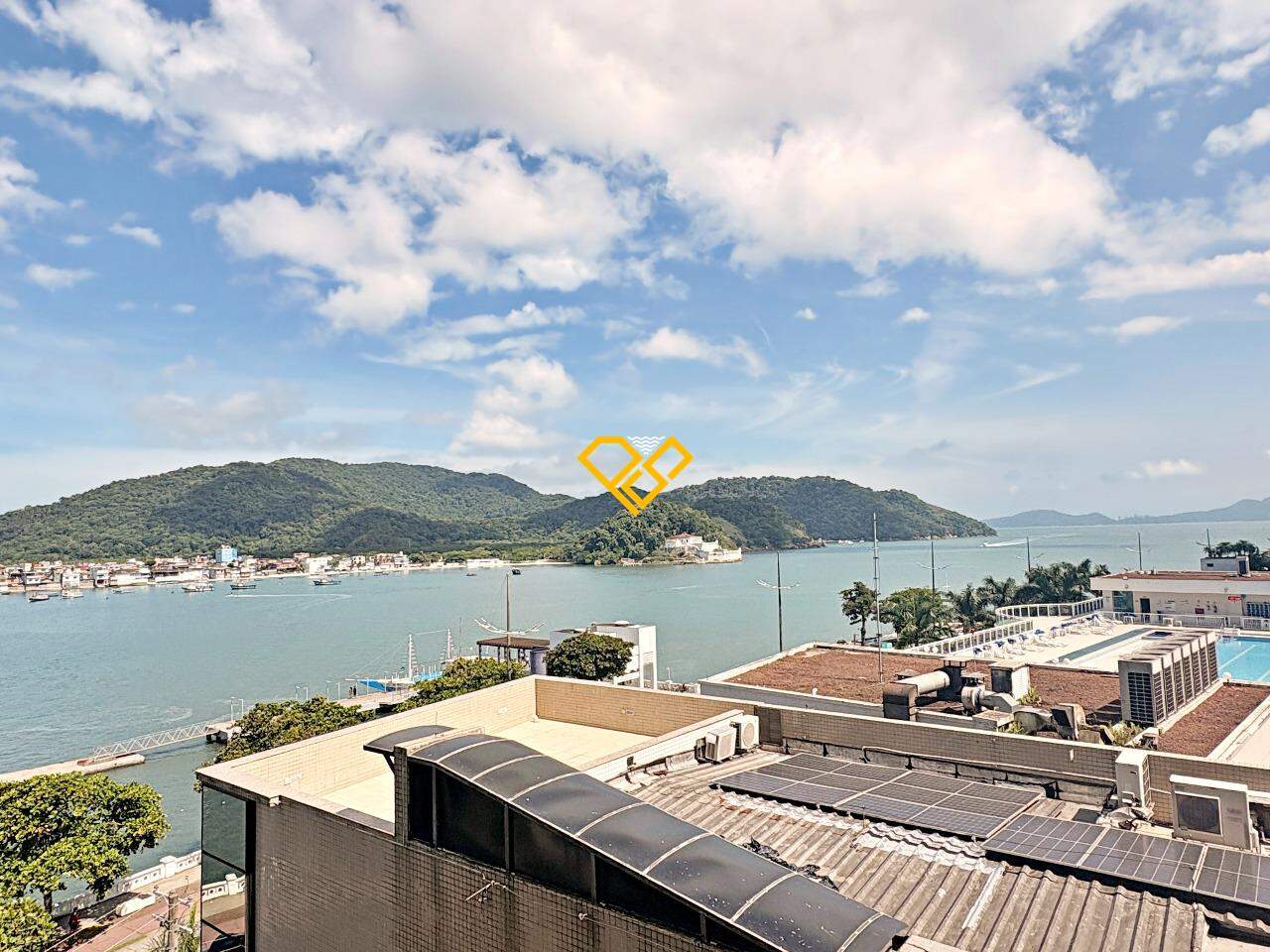 Apartamento Duplex para aluguel no Ponta da Praia: Vista