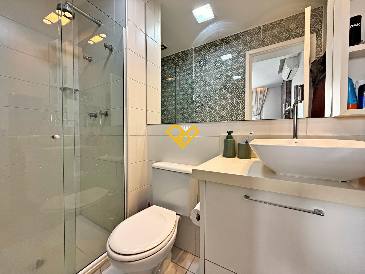 Apartamento à venda no Ponta da Praia: Wc suíte 2