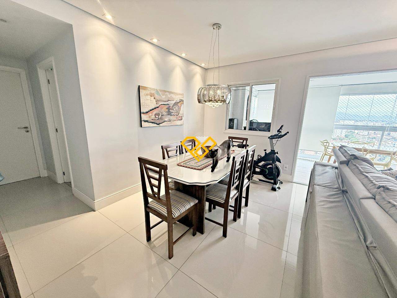 Apartamento à venda no Embaré: Sala