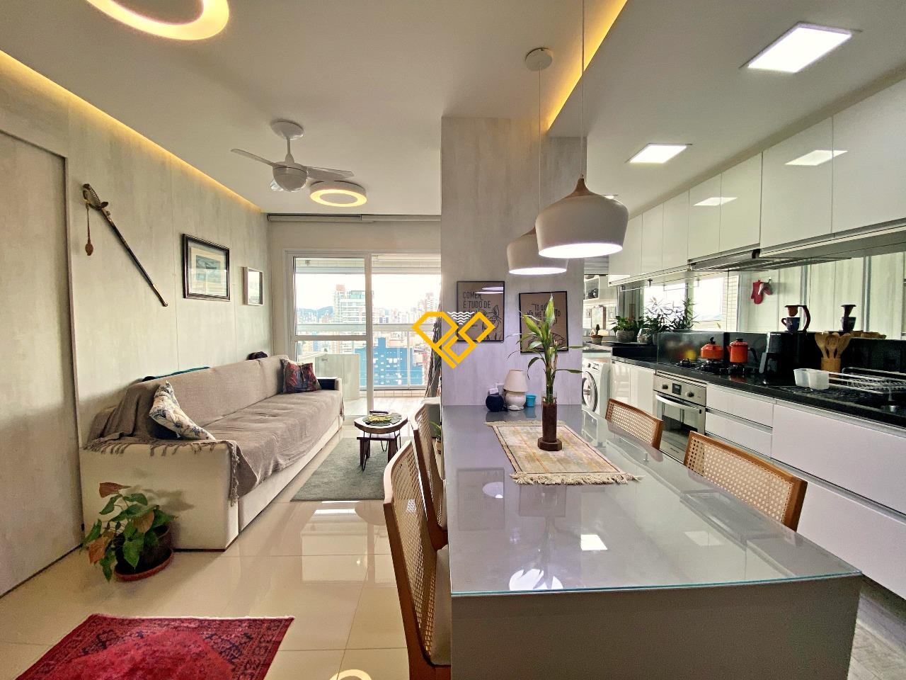 Apartamento à venda no Embaré: Sala