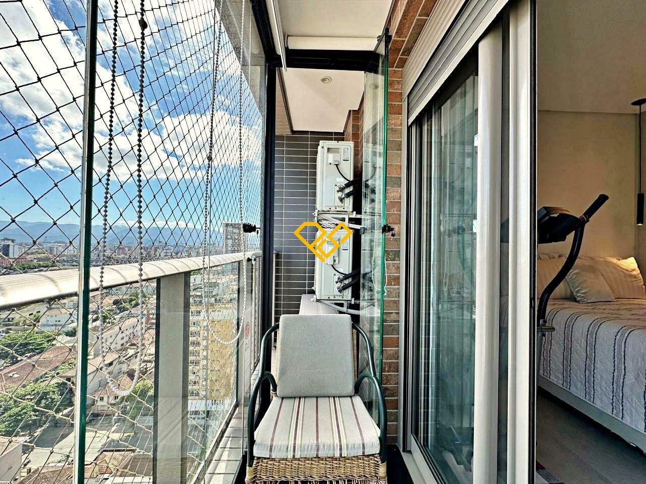 Apartamento à venda no Aparecida: Varanda