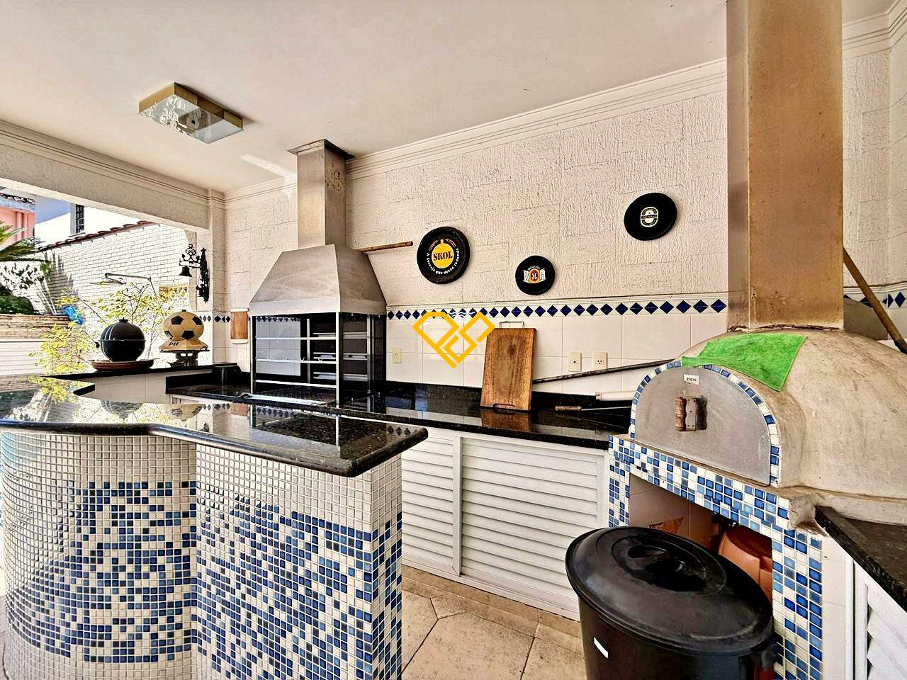 Casa à venda no Campo Grande: Área gourmet com churrasqueira