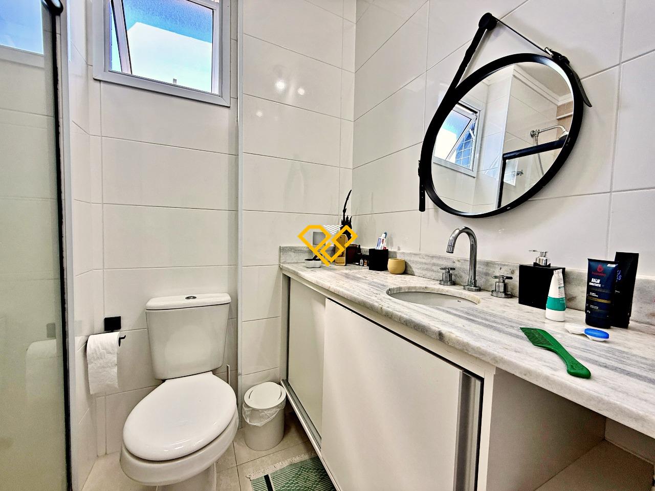 Apartamento para aluguel no Ponta da Praia: Wc suíte