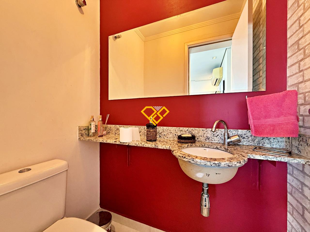 Apartamento à venda no Ponta da Praia: Lavabo