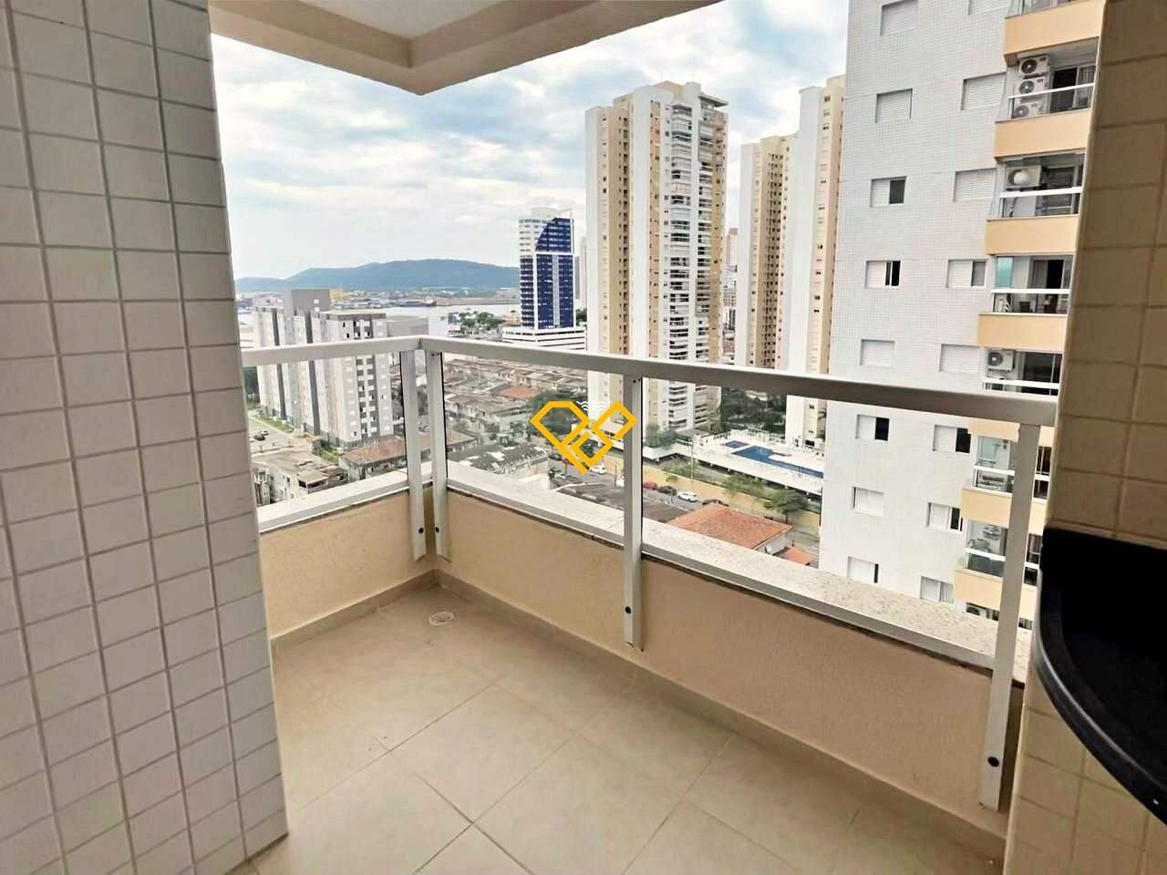 Apartamento para aluguel no Ponta da Praia: Varanda