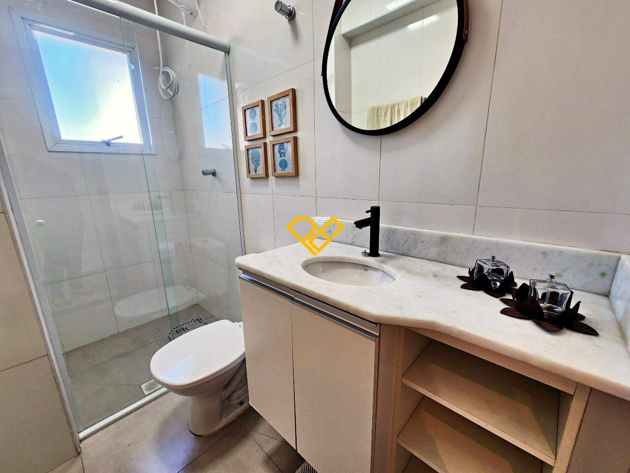 Apartamento à venda no Campo Grande: Wc social