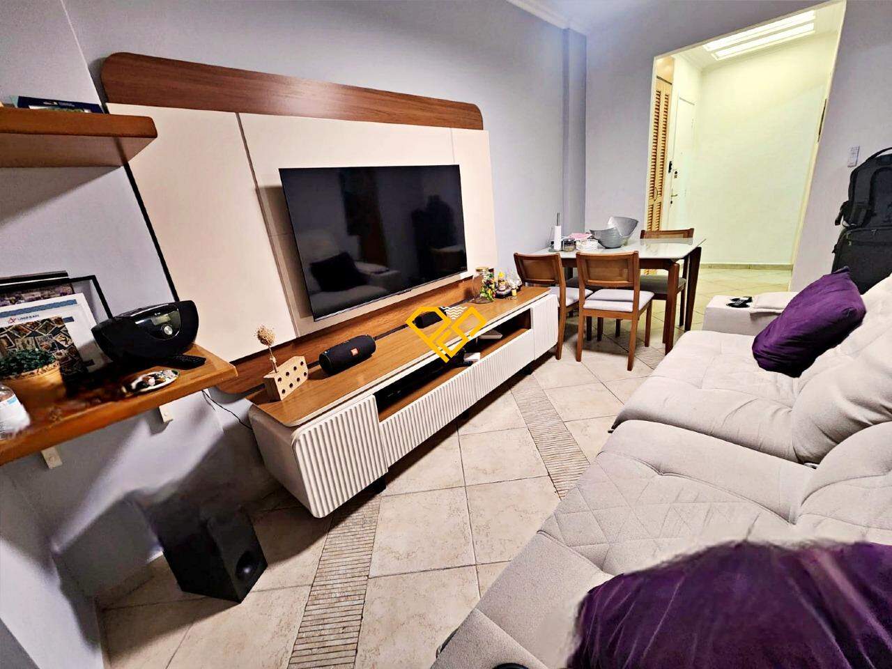 Apartamento à venda no Gonzaga: Sala