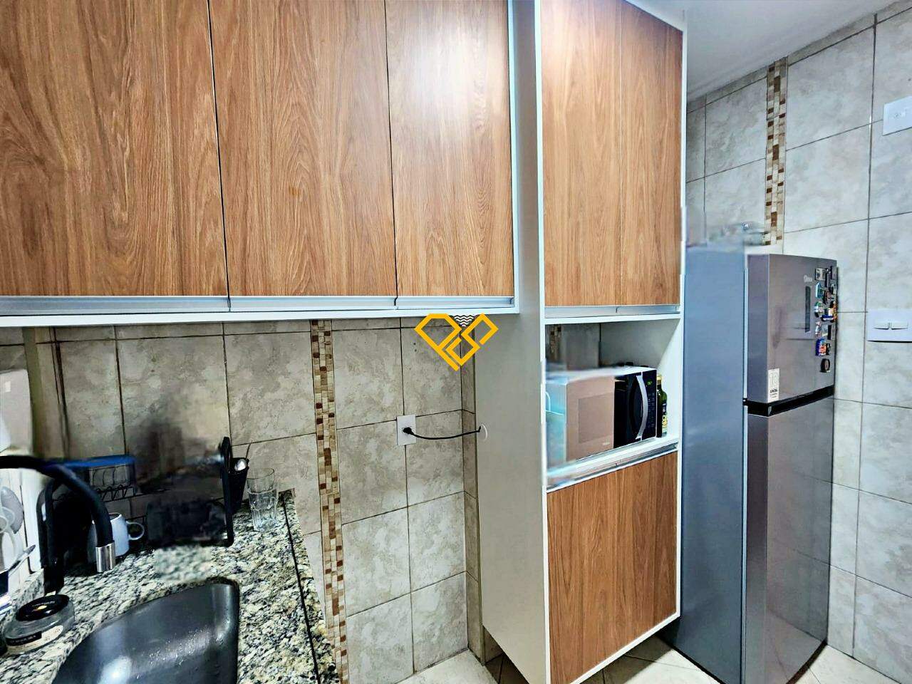 Apartamento à venda no Gonzaga: Cozinha