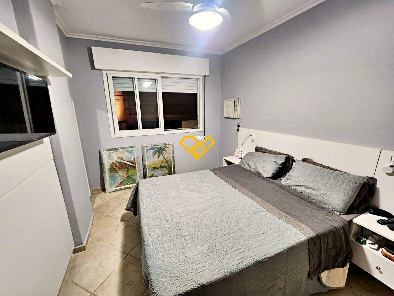 Apartamento à venda no Gonzaga: Dormitório