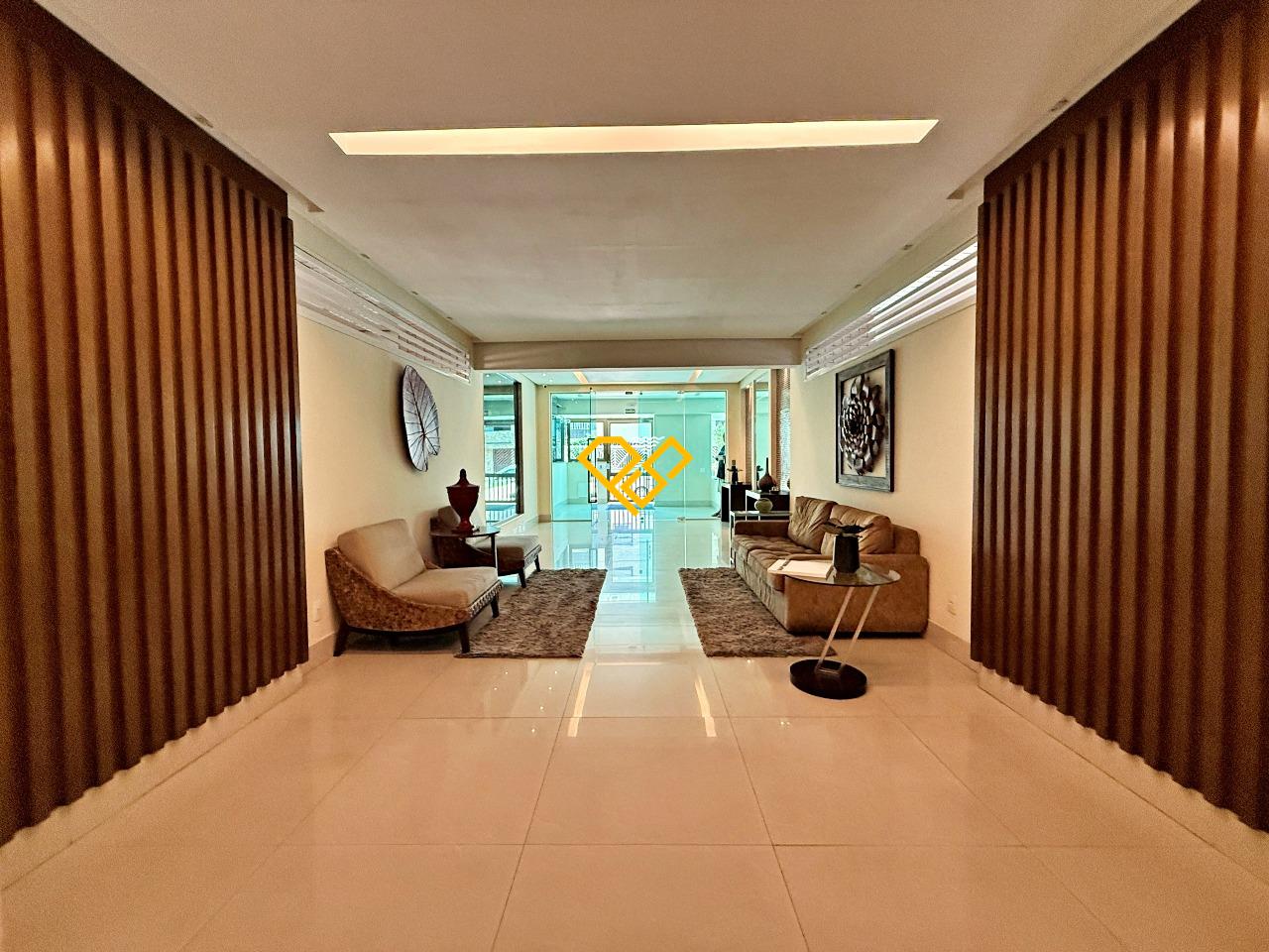 Apartamento à venda no Campo Grande: Hall social do condomínio