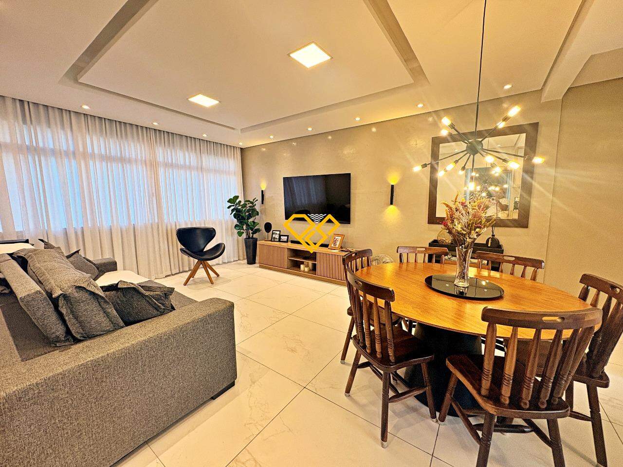 Apartamento à venda no Gonzaga: Sala