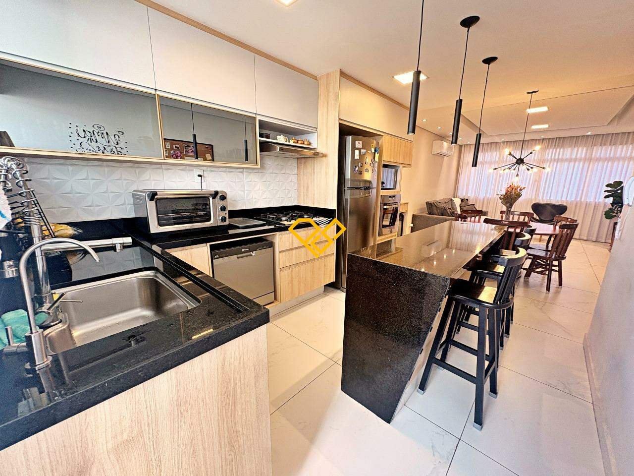 Apartamento à venda no Gonzaga: Cozinha