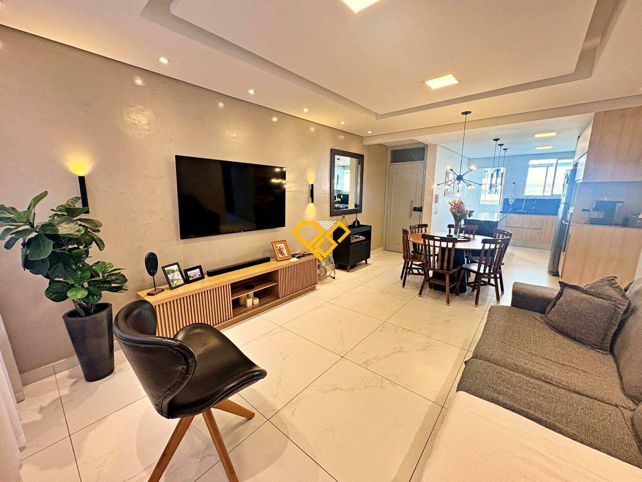 Apartamento à venda no Gonzaga: Sala