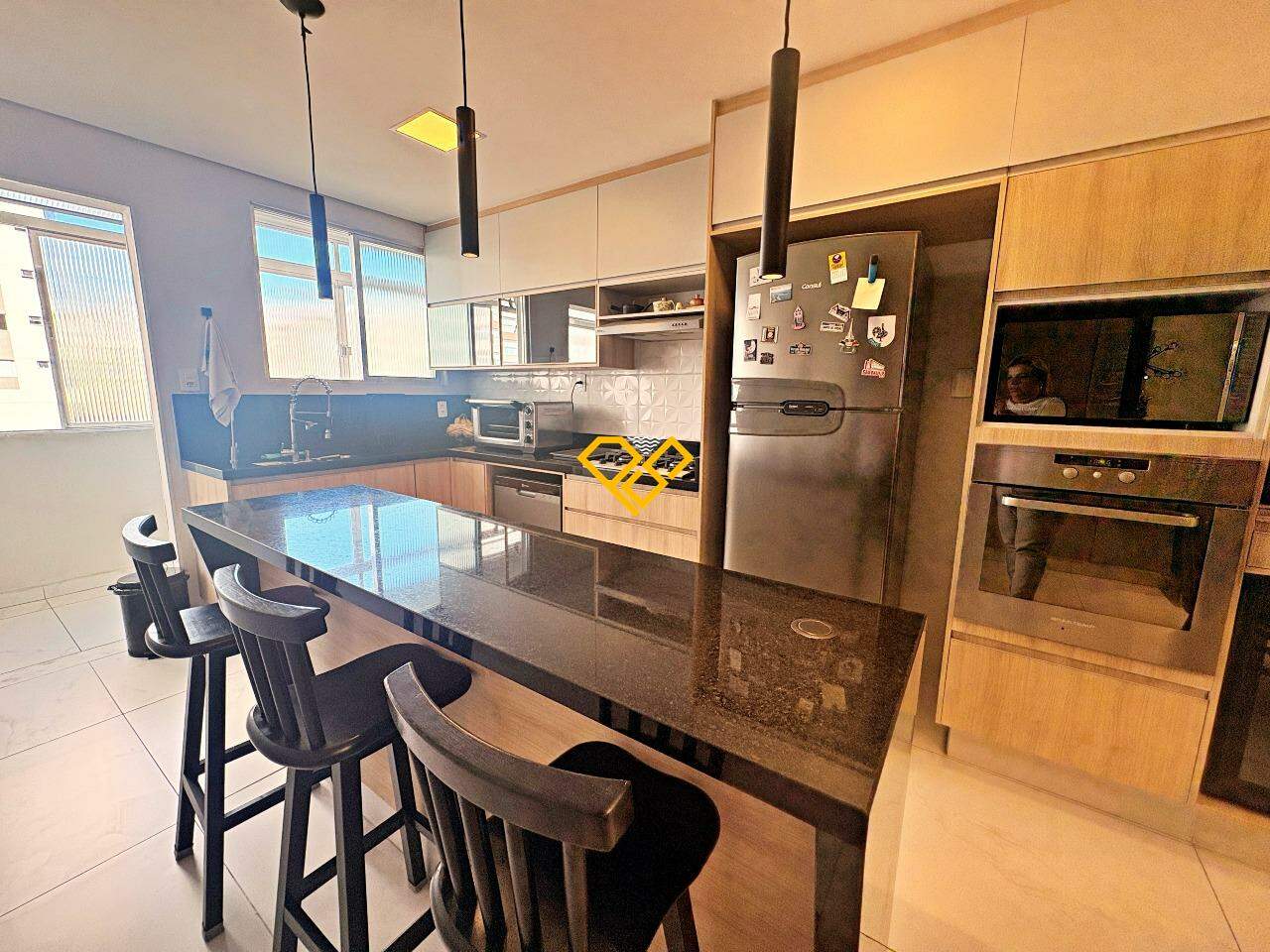 Apartamento à venda no Gonzaga: Cozinha