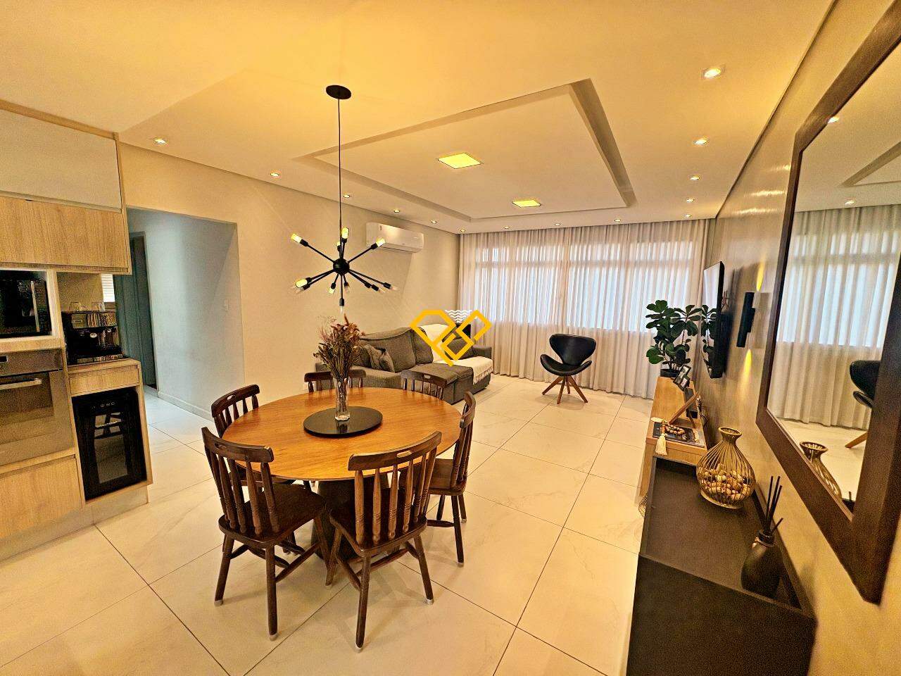 Apartamento à venda no Gonzaga: Sala