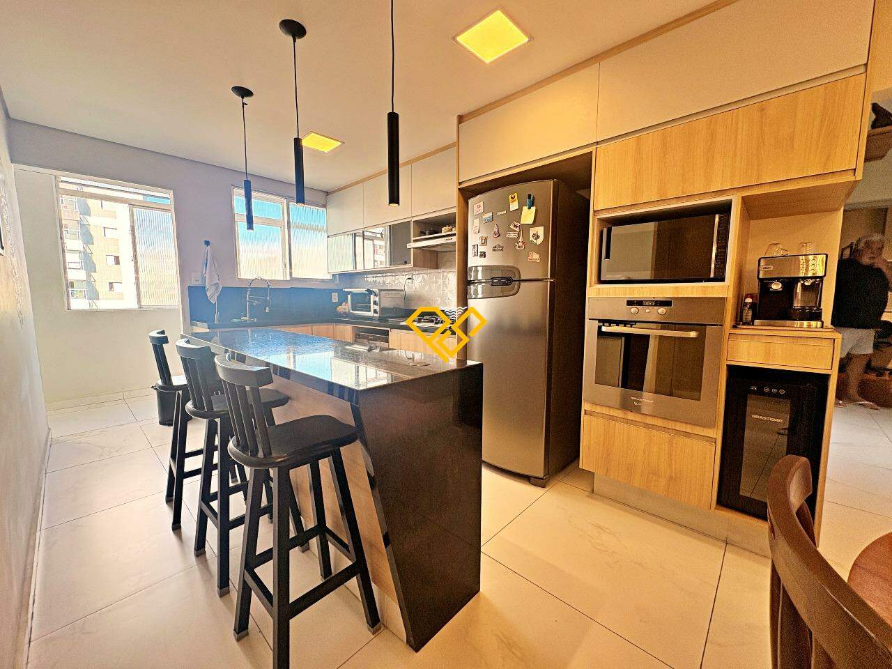 Apartamento à venda no Gonzaga: Cozinha