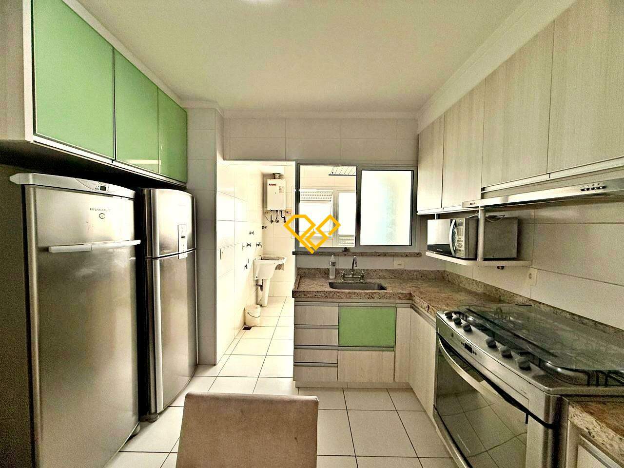 Apartamento para aluguel no Gonzaga: Cozinha