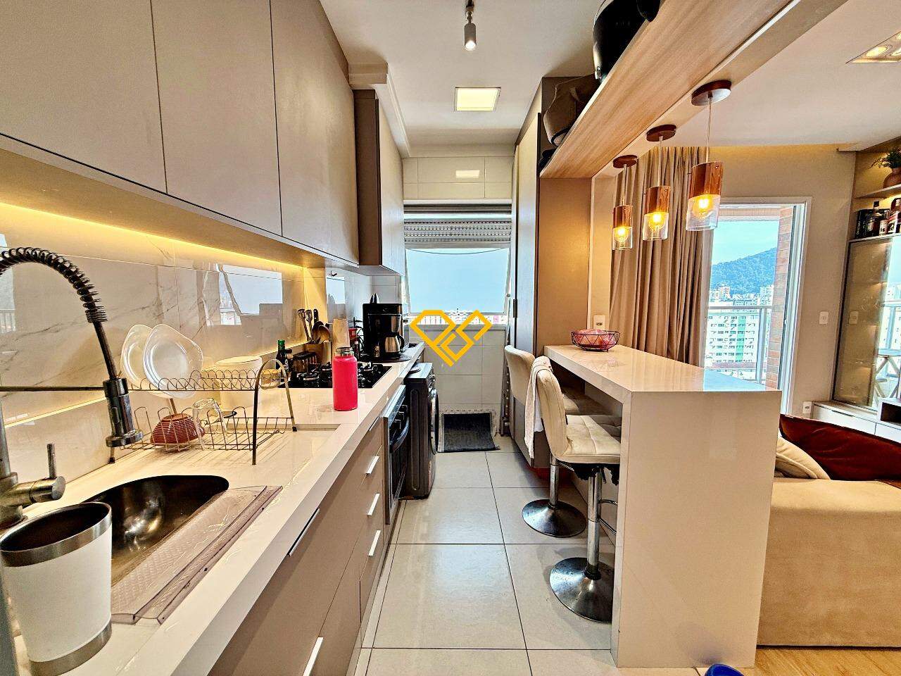Apartamento à venda no Campo Grande: Cozinha