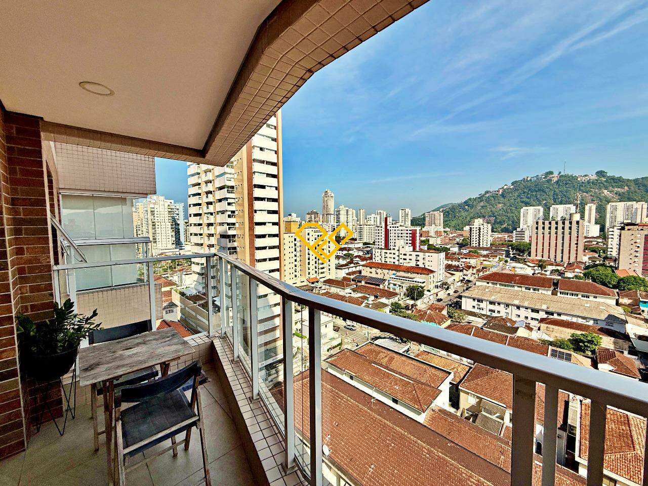 Apartamento à venda no Campo Grande: Varanda