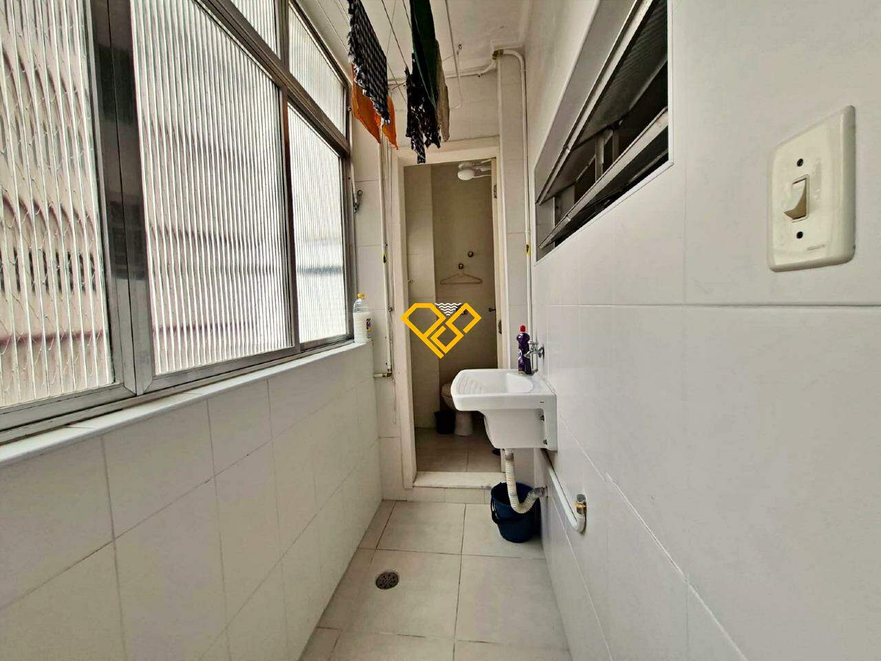 Apartamento à venda no José Menino: Área de serviço