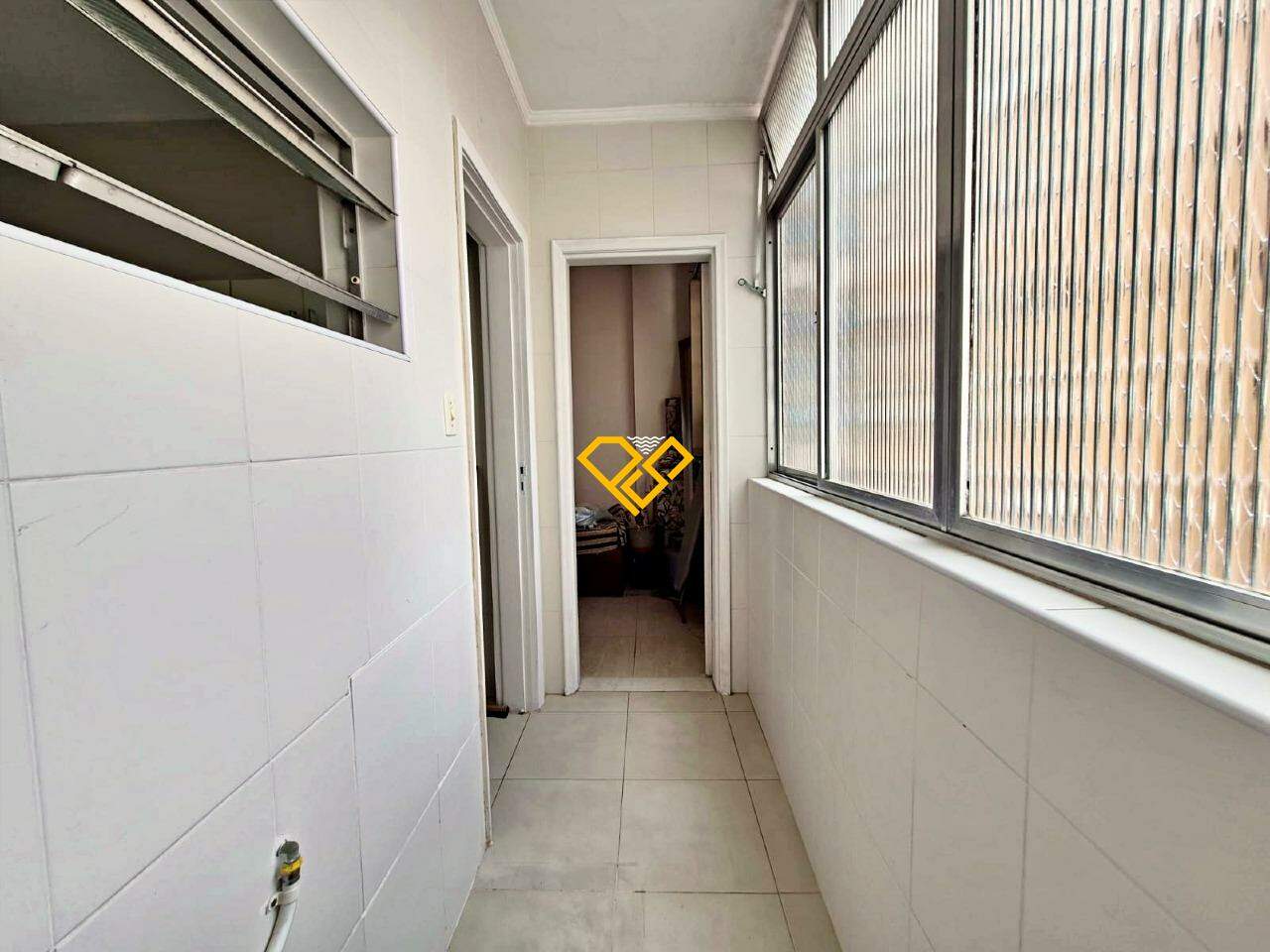 Apartamento à venda no José Menino: Área de serviço