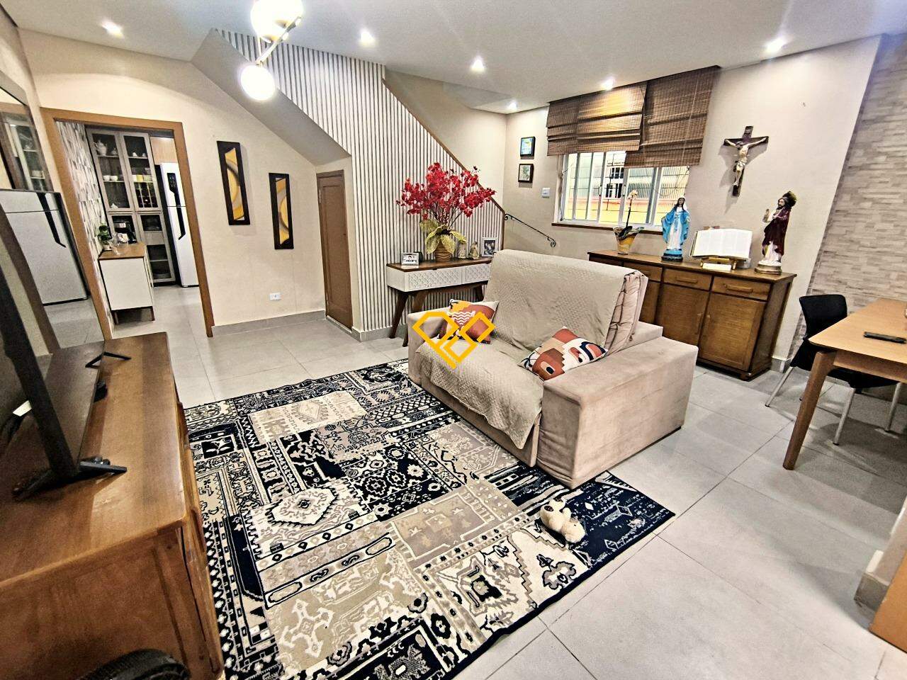 Sobrado à venda no Embaré: Sala