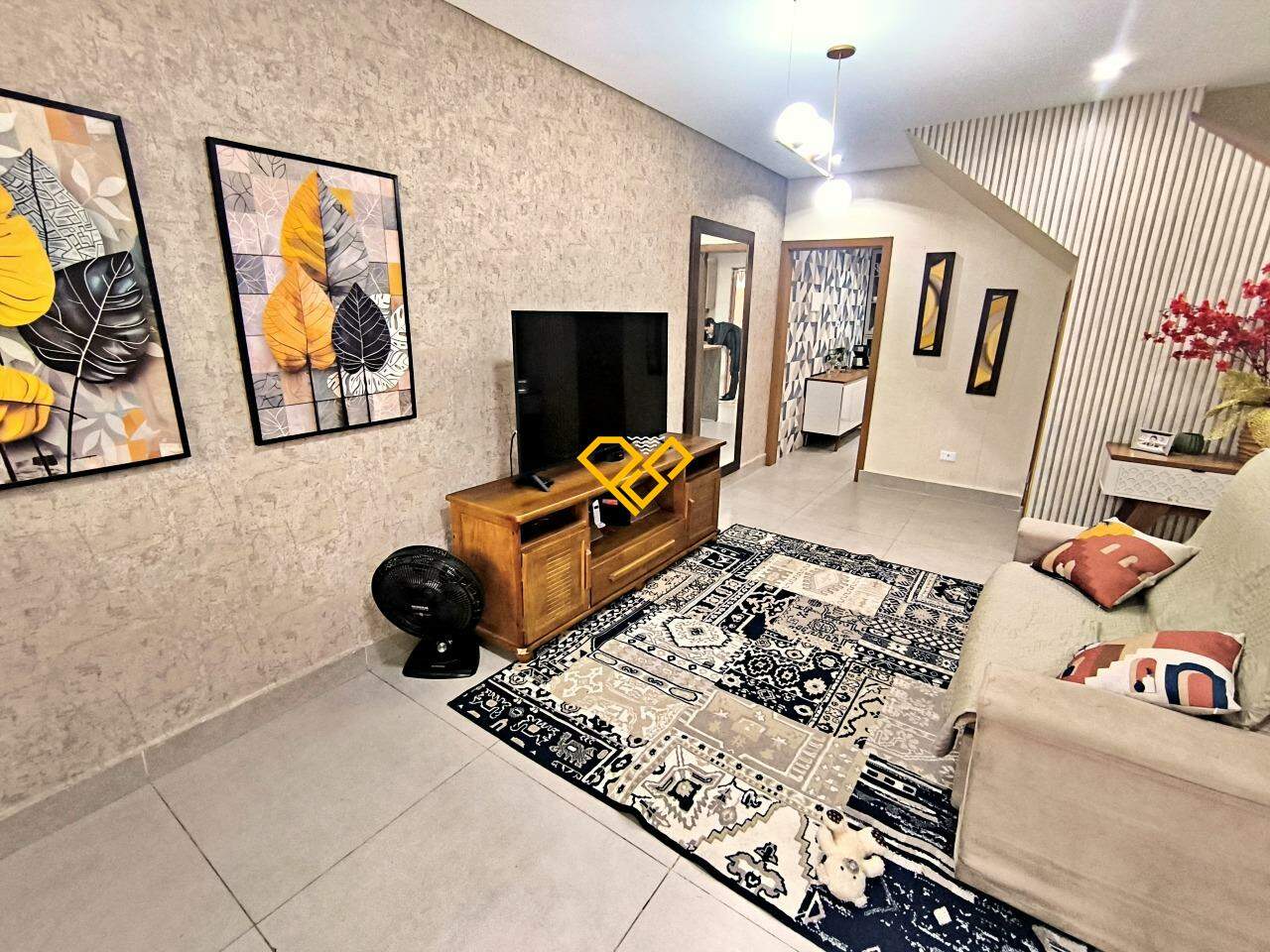 Sobrado à venda no Embaré: Sala
