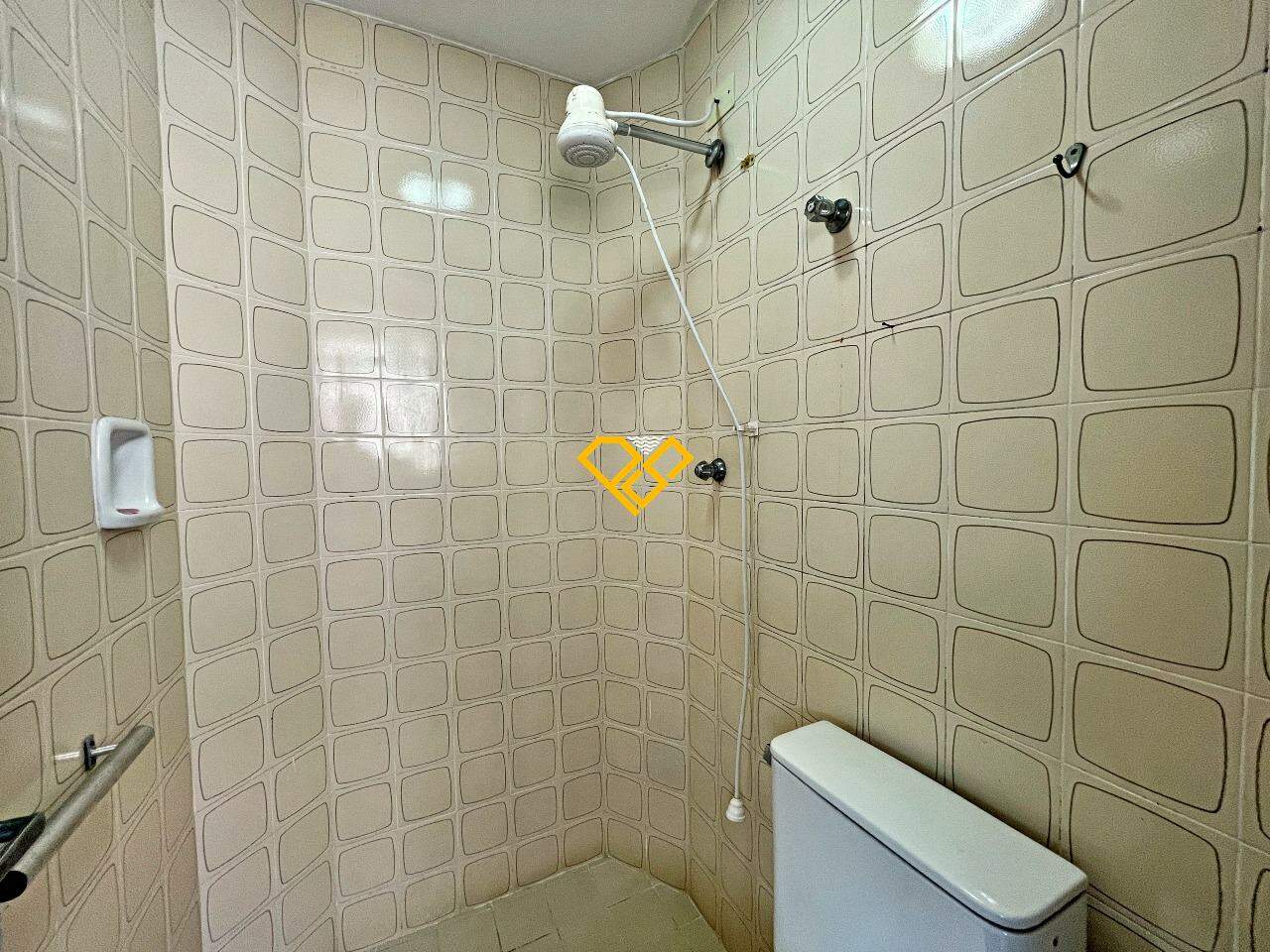 Apartamento à venda no José Menino: Wc de serviço