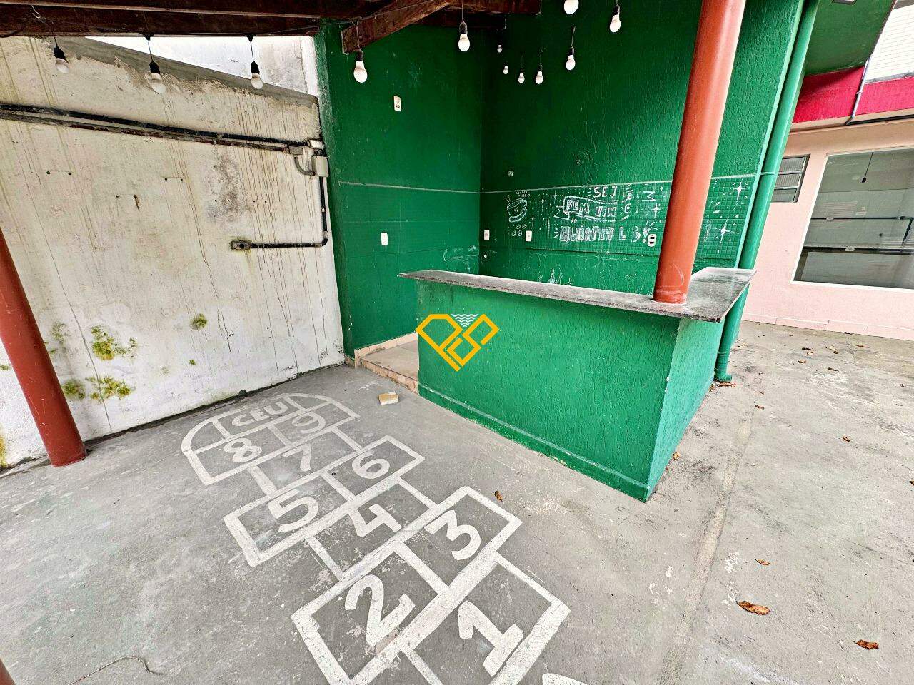 Casa para aluguel no Aparecida: Área externa