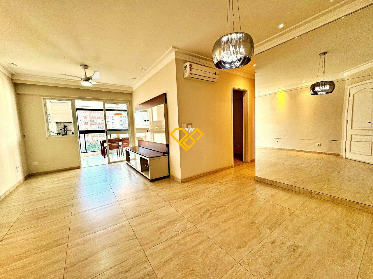 Apartamento à venda no Gonzaga: Sala