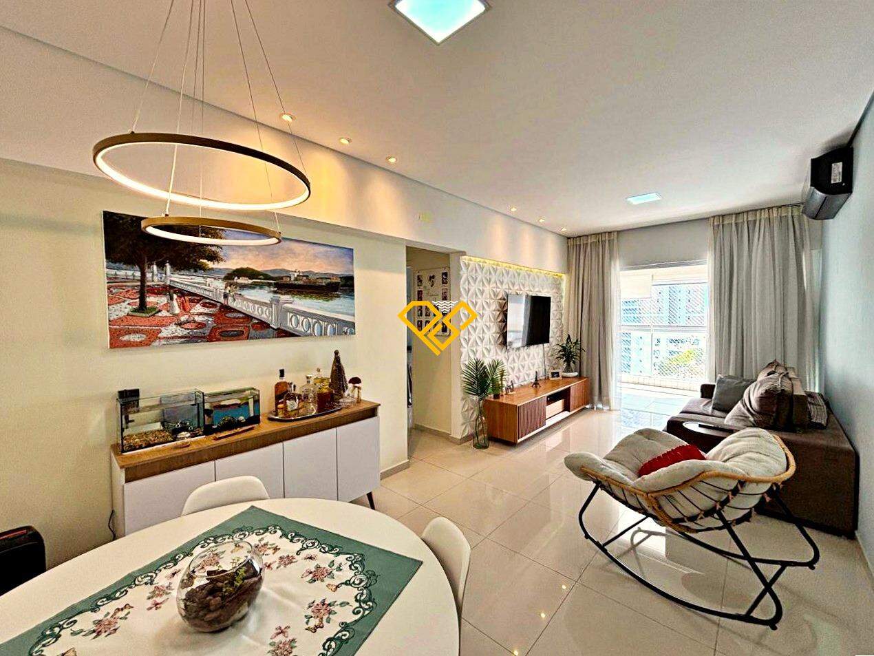 Apartamento à venda no Gonzaga: Sala