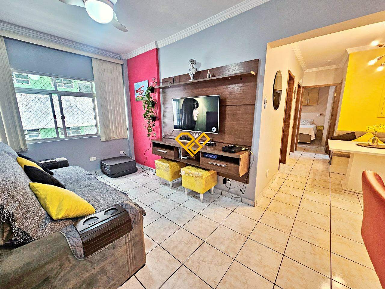 Apartamento para aluguel no Ponta da Praia: Sala