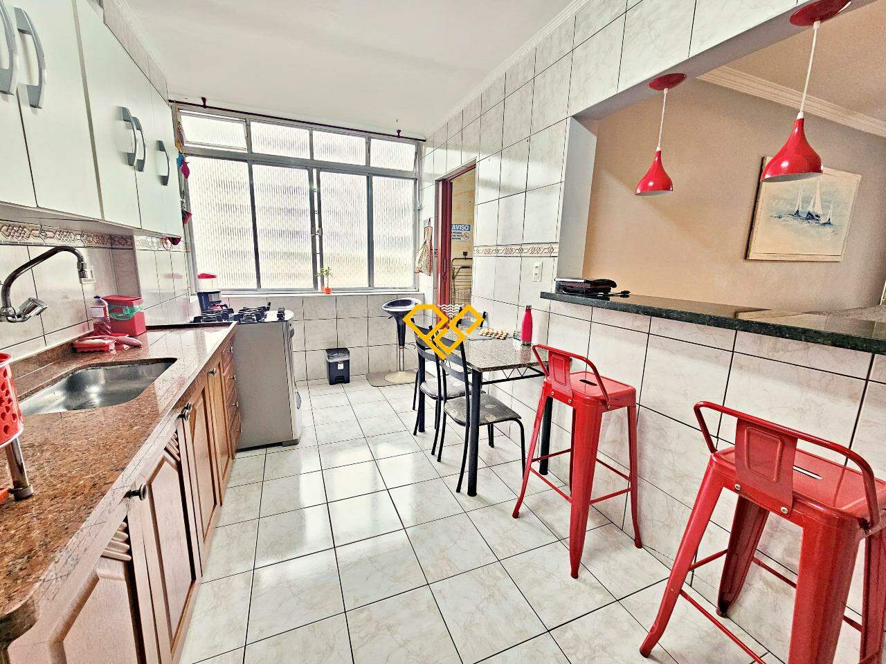 Apartamento para aluguel no Ponta da Praia: Cozinha
