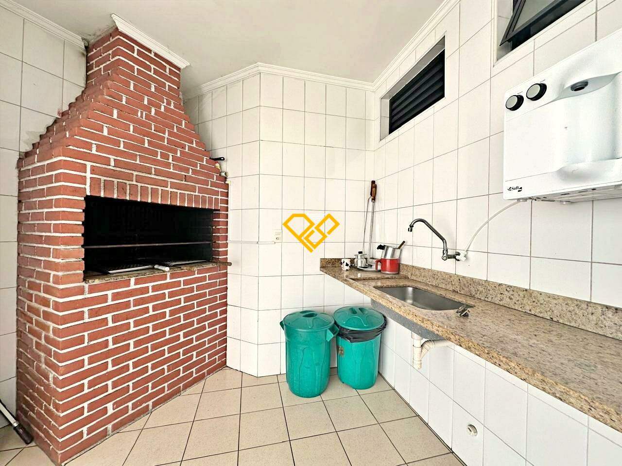 Apartamento à venda no Embaré: Lazer - salão de festaschurrasqueira