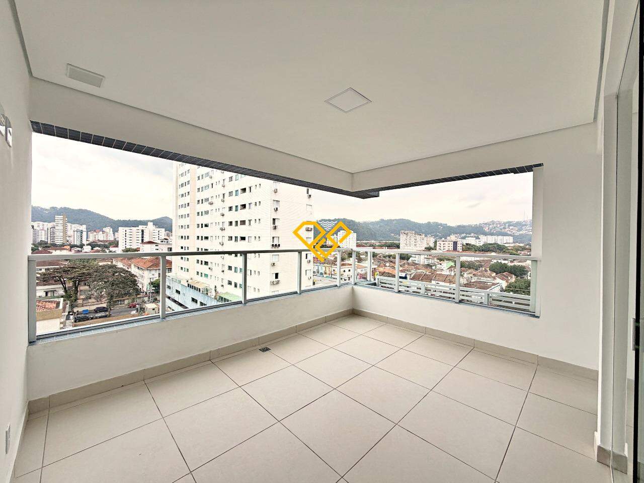 Apartamento para aluguel no Campo Grande: Varanda