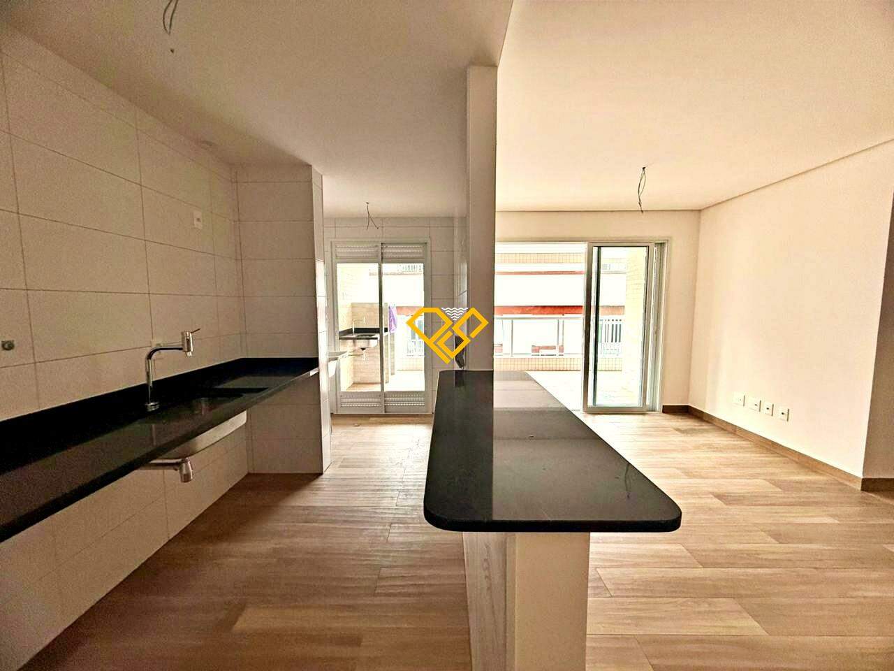 Apartamento à venda no Aparecida: Sala e cozinha
