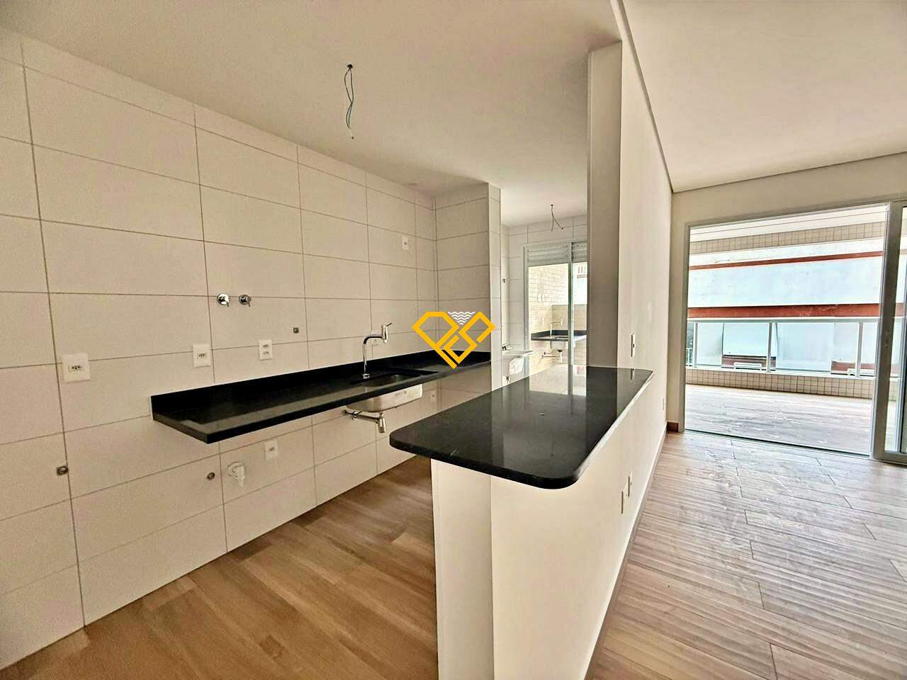 Apartamento à venda no Aparecida: Sala e cozinha