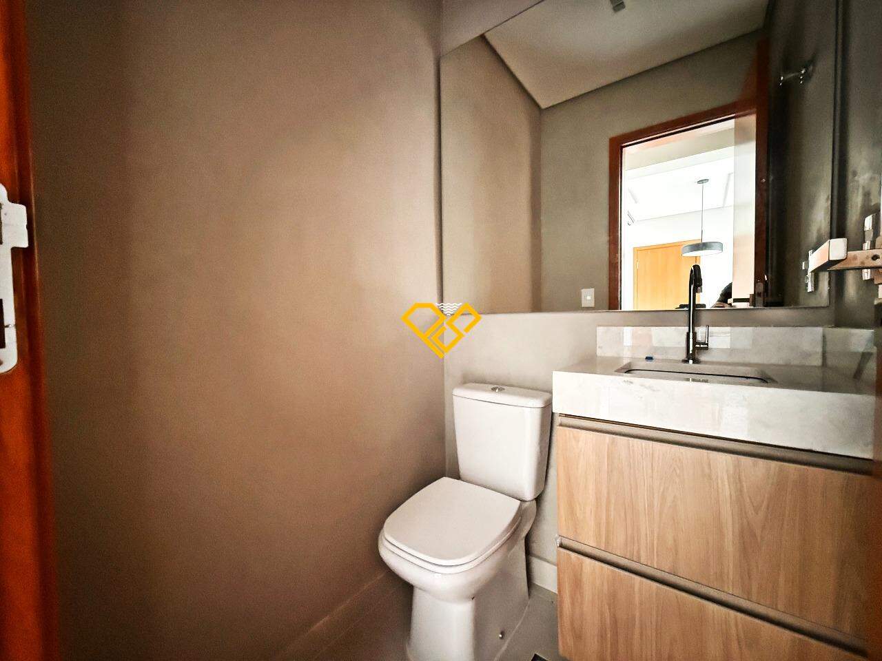 Apartamento à venda no Aparecida: lavabo