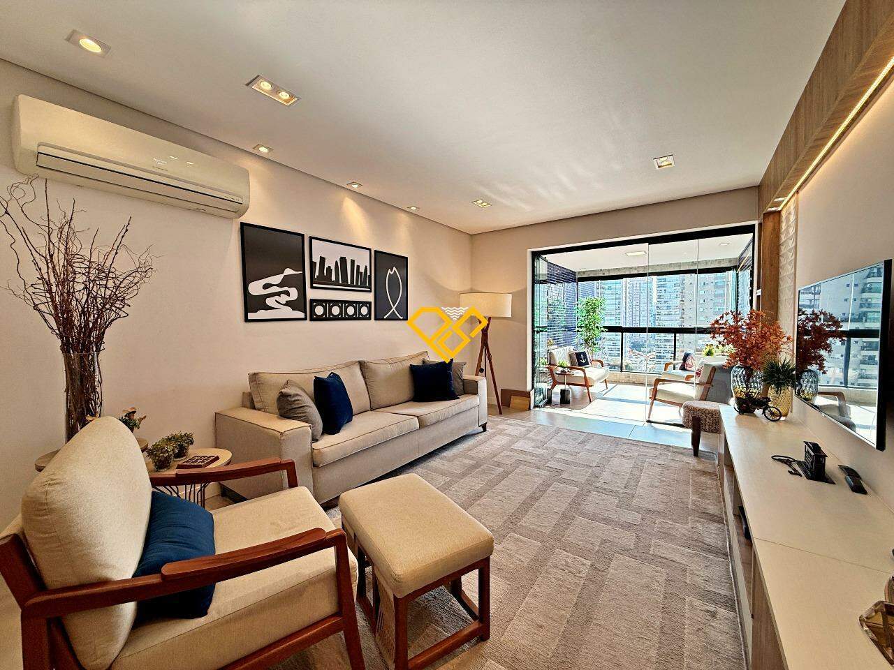 Apartamento à venda no Embaré: Sala