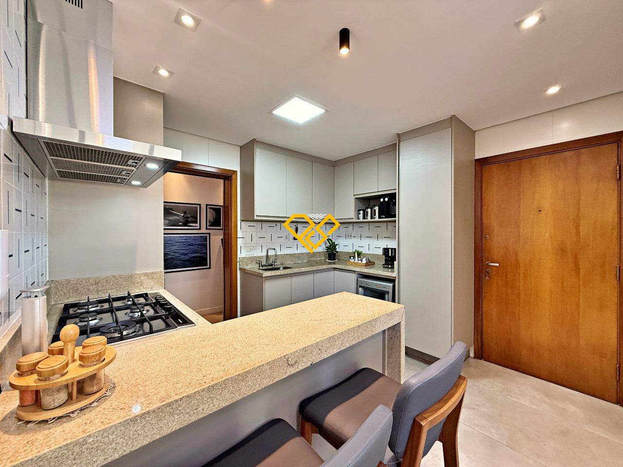 Apartamento à venda no Embaré: Cozinha