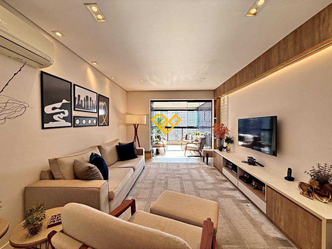 Apartamento à venda no Embaré: Sala